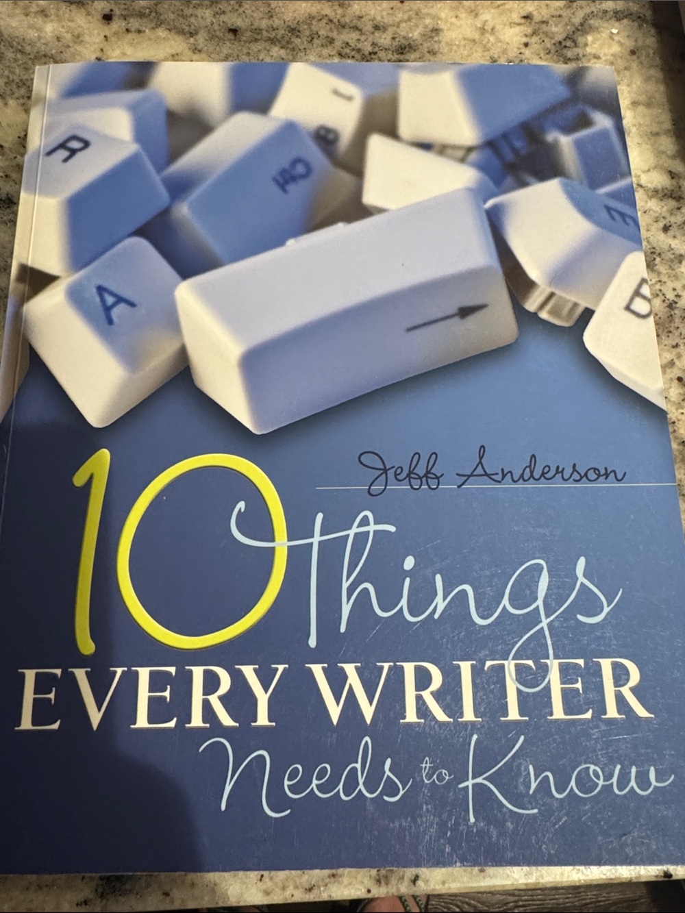 10 Things Every Writer Needs to Know - Blue Cover
